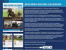 Tablet Screenshot of irishracingcalendar.ie